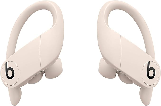 a pair of earbuds