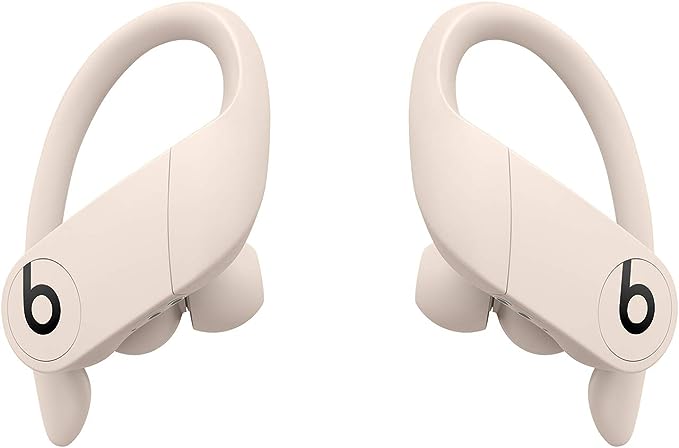 a pair of earbuds